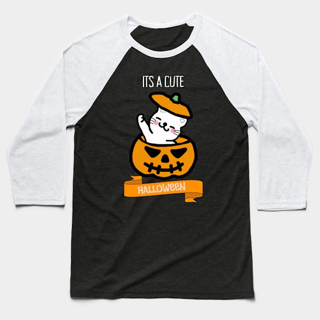 It's a cute halloween Baseball T-Shirt by NICHE&NICHE